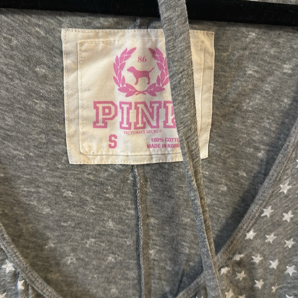 Victoria’s Secret PINK pajama romper - Picture 2 of 4